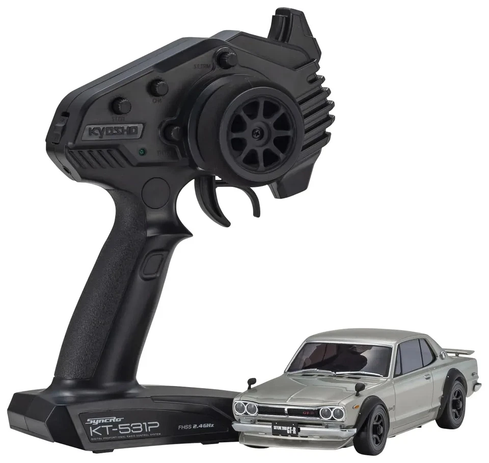 Kyosho MINI-Z RWD Ready Set MR04RWD r/s NISSAN SKYLINE GT-R KPGC10 32359S Silver