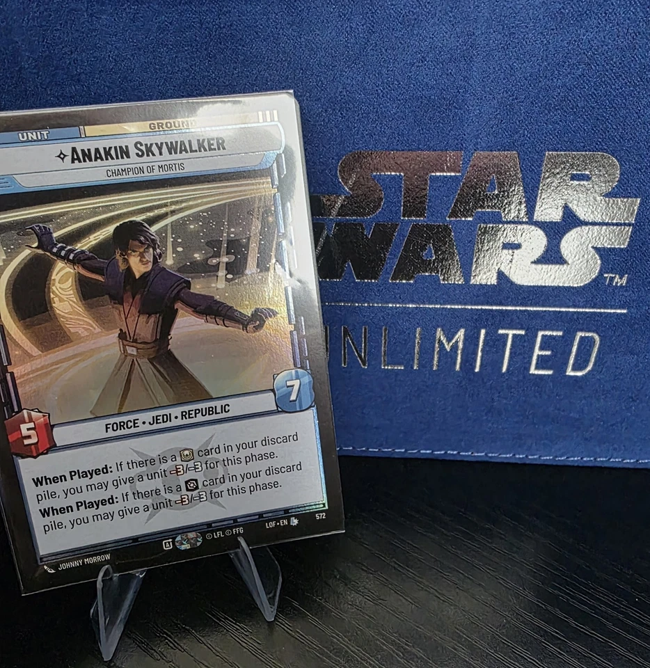 Star Wars Unlimited Anakin Skywalker Champion Of Mortis  - Image 1 of 1