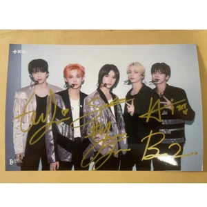 TXT GROUP handsigniertes Foto SOBIN TAEHYU BEOMGYU handsigniertes Foto 4*6 - Bild 1 von 1