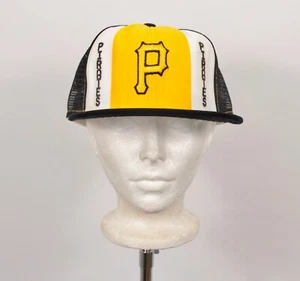 Gorra de Colección Nos Años 80 Piratas de Pittsburgh AJD Rayas de la Suerte Snapback Talla L Años 80 - Imagen 1 de 6
