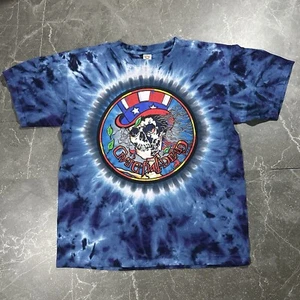 Vintage Grateful Dead Uncle Sam Tie Dye Psychedelic Jerry Garcia Dead Head Shirt - Picture 1 of 6