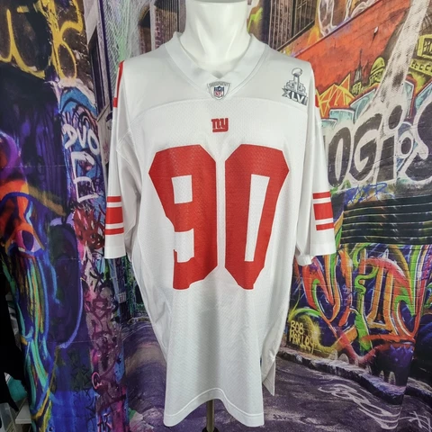 Jason Pierre-Paul New York Giants NFL Super Bowl XLVI Jersey Size XLarge (J1) Cover