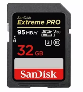 Sandisk 32/64/128 GB Ultra Extreme Pro SD SDHC Class 10 4 Memory Card for Camera - Picture 1 of 41