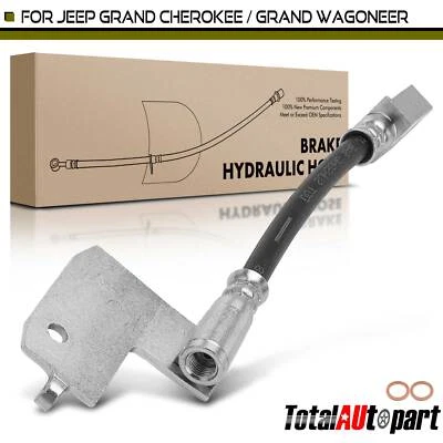 Manguera hidráulica de freno para Jeep Grand Cherokee 93-98 Grand Wagoneer 1993 trasera izquierda Foto 1 de 4