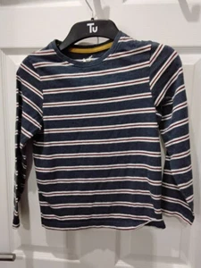 Tu Boys Long Sleeved Top Aged 8yrs - Picture 1 of 2