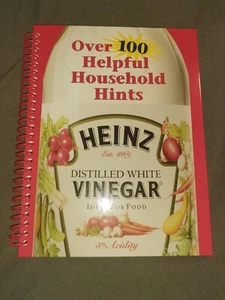 Vinegar - Over 100 Helpful Household Hints - Spiral-bound - GOOD USA SHIP - Picture 1 of 8