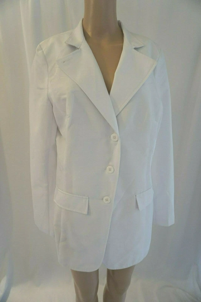 NEW Tiana B. Women's Lined White Blazer/Jacket Lined Size 12T - Image 1 of 4