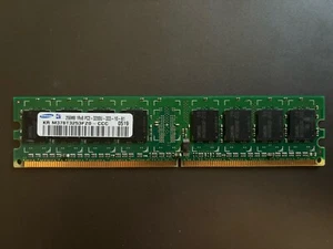 Samsung 256MB 400MHZ DDR2 MEMORY (PC2-3200) M378T3253FZ0-CCC Desktop Memory - Picture 1 of 1