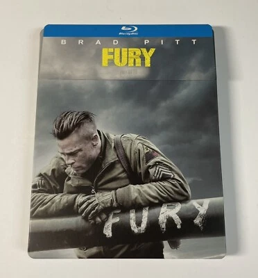 Fury Blu-ray Steelbook Target Exclusive! Matte Finish! OOS/OOP! RARE! Foto 1 de 3