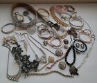 Vintage And Modern Rhinestones Fashion  Jewelry  Lot Pre Owned