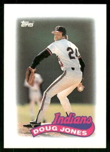 1989 Topps Major League Leaders Minis Doug Jones #51 Cleveland Indians - Picture 1 of 2