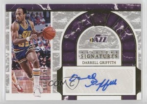 2018 Panini Cornerstones Keystone Signatures /129 Darrell Griffith #KS-DGF Auto