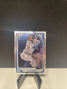 John Cruz 2024 Bowman Chrome Prospects #BCP-77 1st Bowman - Bild 1 von 2