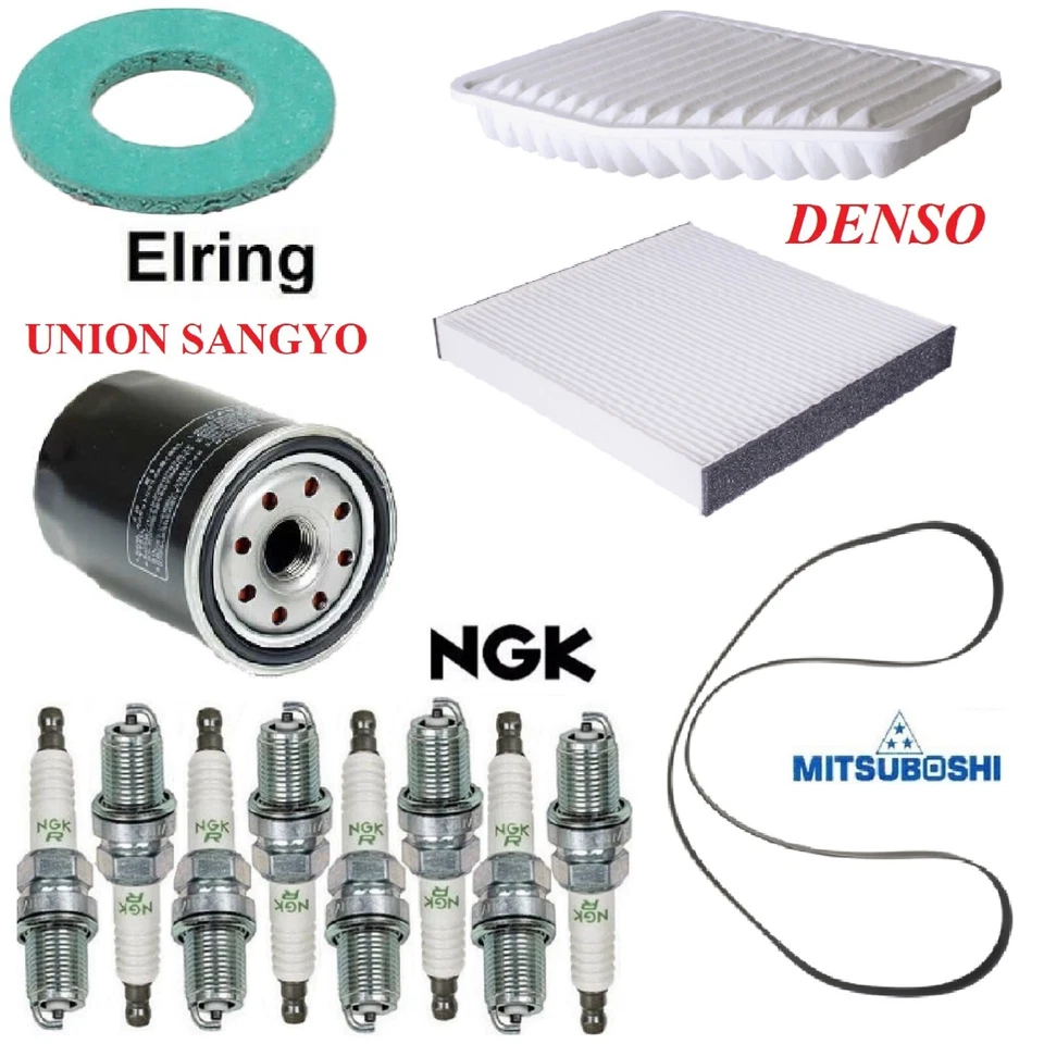 Kit de afinación filtros bujías correa para Lexus SC430 V8 4,3 L 2002-2006 Foto 1 de 1
