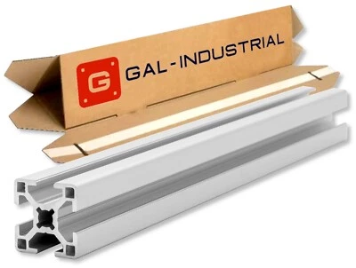 GAL INDUSTRIAL Perfil de aluminio 30x30 mm perfil de construcción Nut8 aluminio AlClipTec para Bosch Item