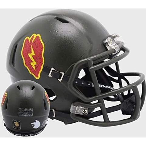 Army Black Knights 2020 Army vs. Navy Game Revolution Speed Mini Football Helmet Cover