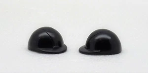 2 x REITER KAPPE HELM SCHWARZ - neue Version - Playmobil zu 6926 6927 6930 6931 - Picture 1 of 4
