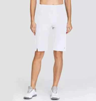 Tail White Label Women's Golf Clean Front Pieced Waist Shorts - WHITE - Image 1 of 3