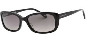 Banana Republic Polarized Women's Black Rectangular Sunglasses - BR2008S-0807-WJ - Picture 1 of 3
