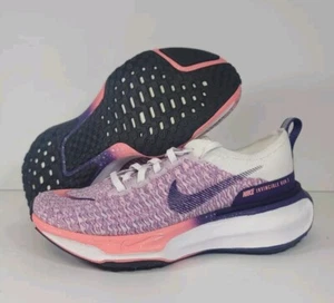 Women’s 6.5 Nike ZoomX Invincible Run Flyknit 3 Court Purple Coral Shoes NEW - Picture 1 of 11