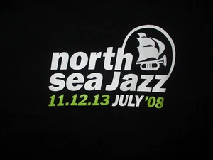 2008 NORTH SEA JAZZ Music Festival T Shirt L Al Jarreau Bootsy Collins JillScott - Picture 1 of 4