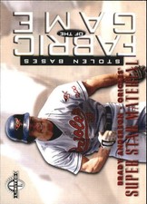 1997 Donruss Limited Fabric of the Game #56 Brady Anderson Orioles C14281 