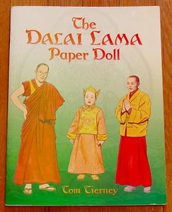 THE DALAI LAMA PAPER DOLL Tom Tierney Dover Publications Lk New - Imagen 1 de 1