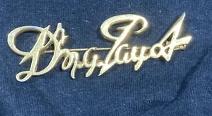 Broche/Insignia Raro Vintage Dorado Dr N G Payot Esteticista/Asesor de Maquillaje - Imagen 1 de 4