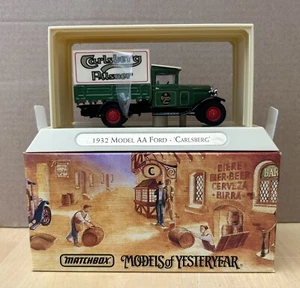 MATCHBOX GREAT BEERS OF THE WORLD YGB05 1932 MODEL AA FORD - CARLSBERG - Picture 1 of 3