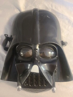 Star Wars Darth Vader Face Mask Kids Or Adult 2005 Halloween collectable - Image 1 of 4