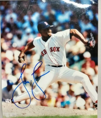 Foto autografada de Tom Gordon Boston Red Sox 8x10 - Imagem 1 de 4