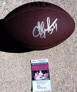 CHRIS SPIELMAN SIGNIERT NFL Fußball JSA COA Detroit Lions - Bild 1 von 3