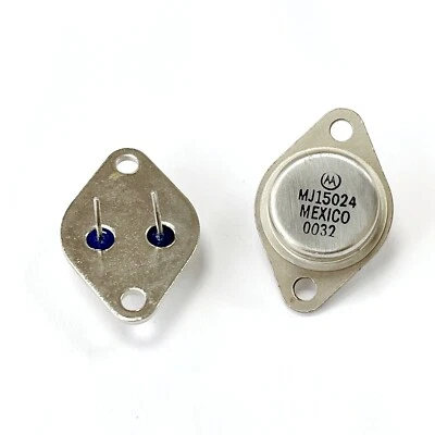 MJ15024 Silicon NPN Power Transistor 250 W TO-3 New Original - Image 1 of 3