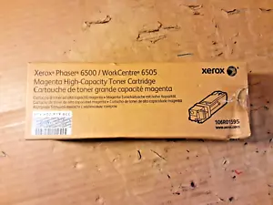 Tóner magenta de capacidad extra alta capacidad Xerox genuino Phaser 6500/WorkCentre 6505 - Imagen 1 de 5