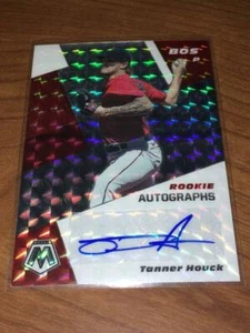 2021 Panini Mosaic TANNER HOUCK Boston Red Sox Rookie Autographs Prizm SP #RAMTH - Picture 1 of 1
