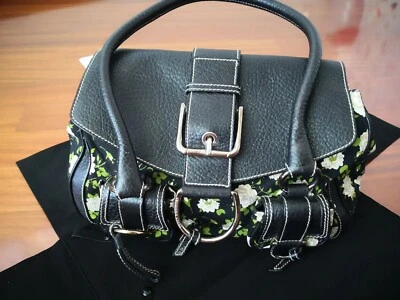 BOLSO DOLCE GABBANA NEGRO ASA FLORAL Foto 1 de 4