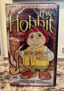 THE HOBBIT Animated VHS Rankin/Bass NEW Sealed (1997) 77 Mins Clam Shell Case - Picture 1 of 4