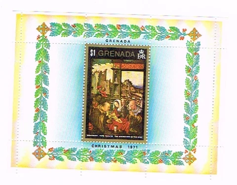 1 Mint (mnh) Postage sTamps from Grenada (12-353) Cover