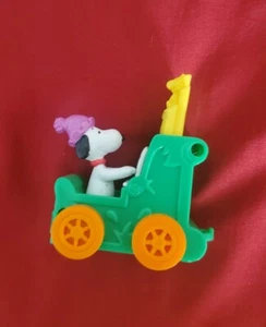 McDonalds Happy Birthday Peanuts TRAIN CAR #12 Happy Meal Toy 1994 - Picture 1 of 2