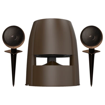 OSD Forza 8" subwoofer esterno con crossover + kit coppia altoparlanti paesaggio LS3 3" - Immagine 1 di 4