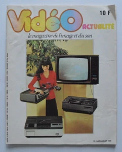 VIDEO Actualité magazine juin-juillet 1979 - Photo 1 sur 2