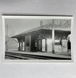 RPPC Postcard Railroad Station Mattapan, Blue Hill Avenue?? Boston Massachusetts - Picture 1 of 2