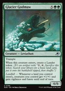 Glacier Godmaw U Foil #188 | EOE Edge of Eternities | MTG - Picture 1 of 1