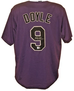 Brenton Doyle signed Autogramm Custom Trikot BAS zertifiziert Colorado Rockies - Bild 1 von 4