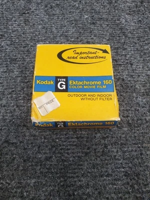 Cartucho Kodak Tipo G Ektachrome 160 Color Película Super 8 EG 464 EXP. 1978 Foto 1 de 4