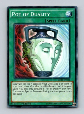 Pot of Duality Common Structure Deck: HERO Strike SDHS-EN034 LP - Image 1 of 2