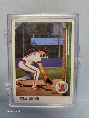 1988 1989 Upper Deck Promos - Wally Joyner #A700 (Small Hologram) - Image 1 of 2