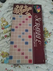 Vintage 1982 Scrabble Crossword Game Selchow & Righter No. 17 - Picture 1 of 8