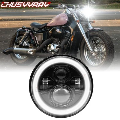 For Suzuki Bandit 400 600 1200 LED Motorcycle 7" Headlight Turn Signals Ring DRL - Image 1 of 4
