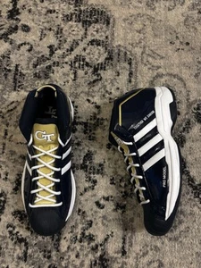 Zapatos de baloncesto Adidas Pro Modelo 2G Georgia Tech para hombre talla 12 *usados una vez* - Imagen 1 de 10